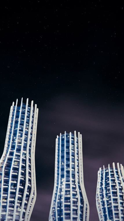 Three towers, Georgia - photograph by Lika Arobelidze