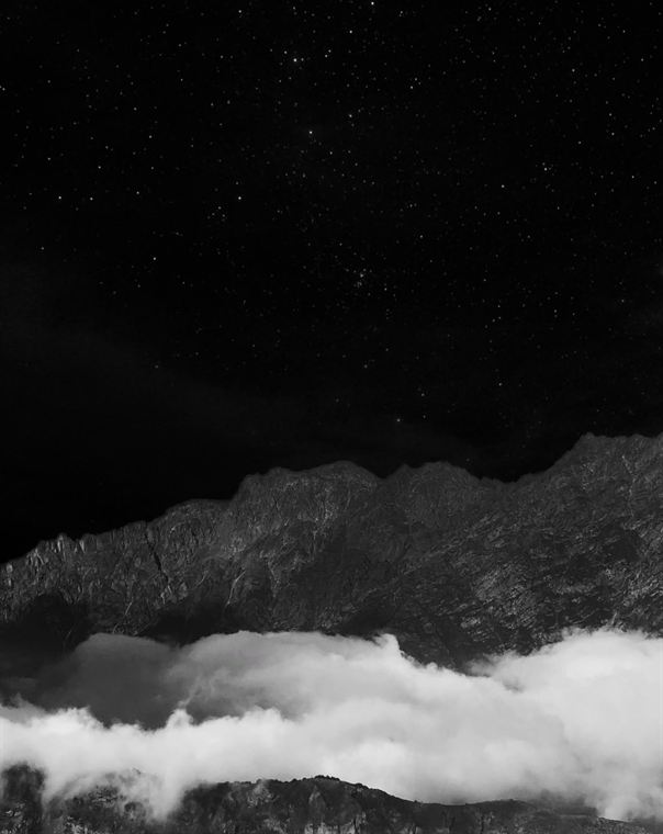 Dark peak, Greater Caucasus - photograph by Lika Arobelidze